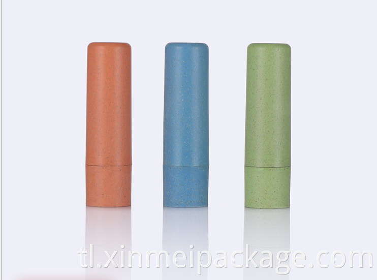 round shape lip balm chapstick tube